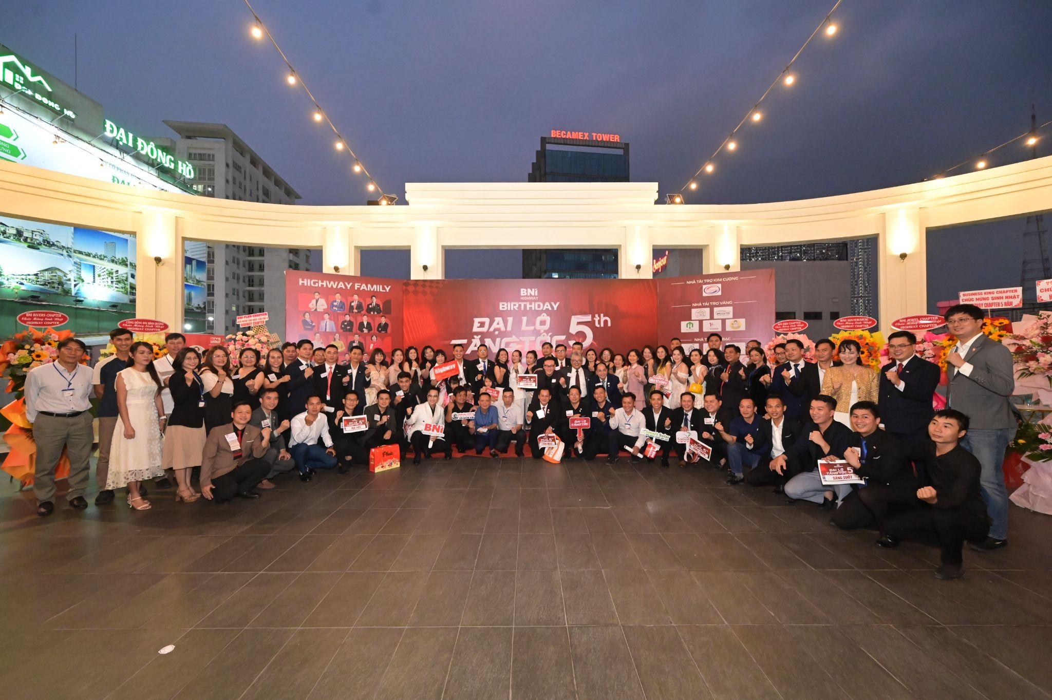 Chapter BNI Highway kỷ niệm 5 năm thành lập